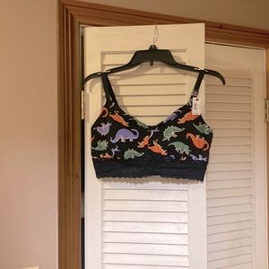 TORRID Dinosaur Padded Bralette | size 0 |